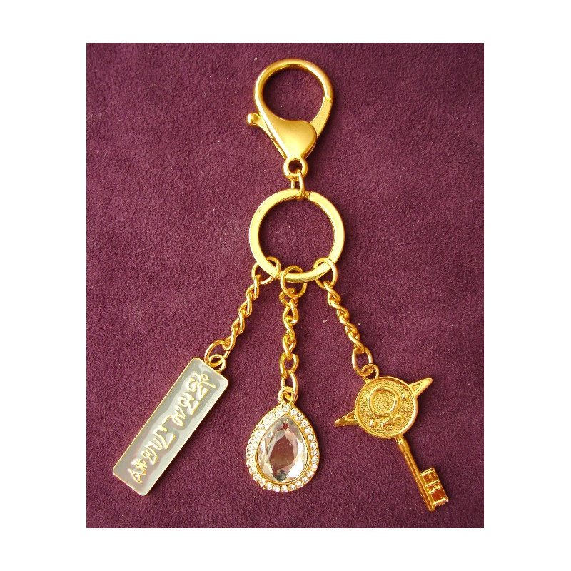 Feng Shui Import 2'' W Gold Key Chain