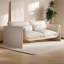 Salon simple, moderne, décontracté, créatif, canapé