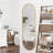 63 X 20 Inch Oval Full-Length Mirror, Rust-Proof Aluminum Frame, Clear HD Reflection For Home Decor-1317016328