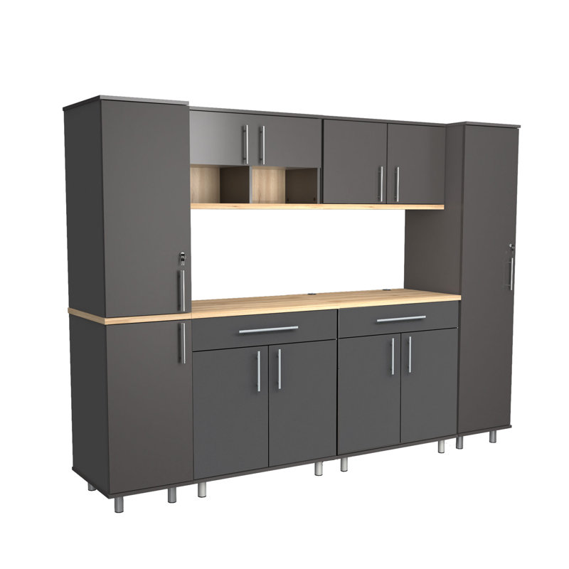 Inval Kratos 6 Piece Garage Storage System