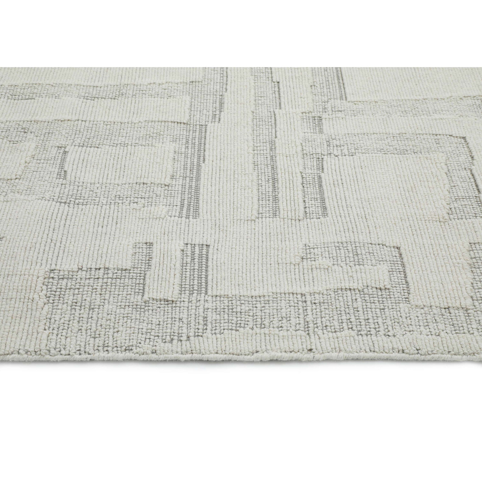Totman Hand-Tufted Abstract Wool Rug, Rectangle 2' x 3'