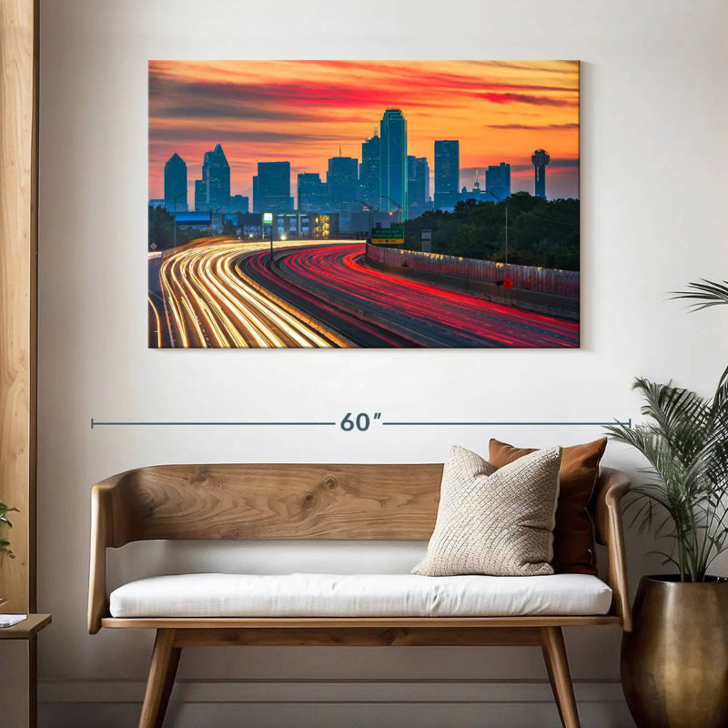 Nicci Dallas City Light Trails