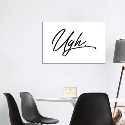 Ugh by Honeymoon Hotel - Wrapped Canvas Print