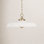 Tateos Single Light Steel Dimmable Pendant