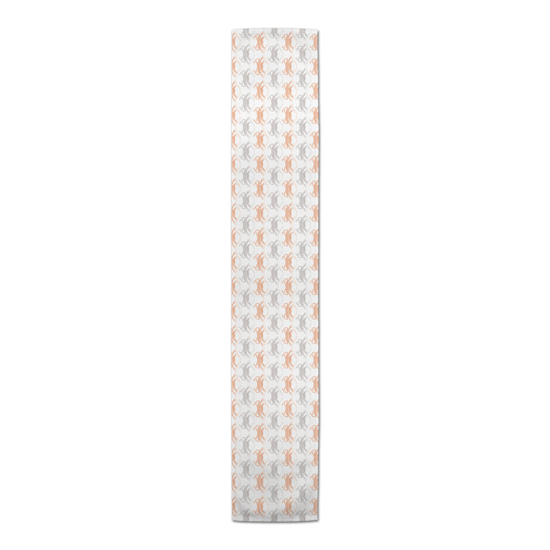 Goel Geometric 100% Cotton Table Runner, 90" L x 16" W