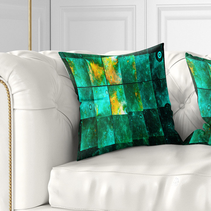 Astrological Space Map - Abstract Printed Pillow, 18" x 18", Throw Pillow