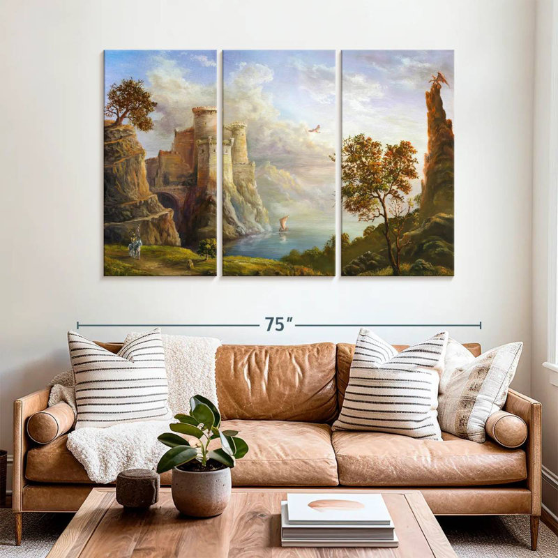 Lilie Fantasy Kingdom, 42" H x 65" W