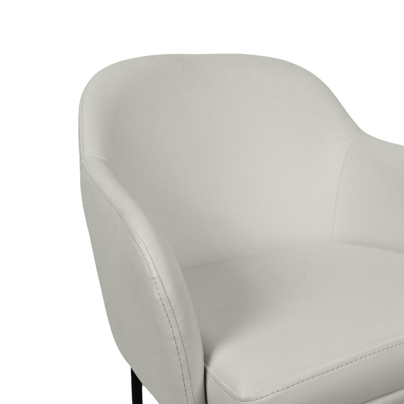 Fauteuil de salle à manger Loft, Gris Pierre