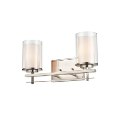 Éclairage pour salle de bain 2 lumières Catalin