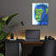 «Response Seeker» par Ric Stultz, art mural en verre acrylique-1711755681