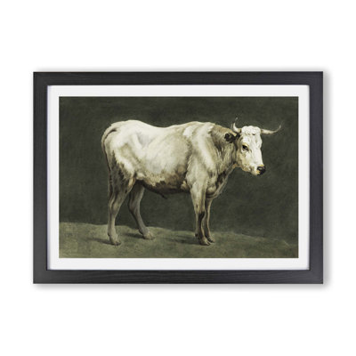 Beauty of A Bull - Framed Print