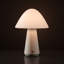 Lampe de table à DEL sans fil rechargeable Mushroom, contrôle tactile de luminosité à 3 niveaux, blanc cassé-806821592