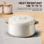 Cotton Linen Placemats Set Of 6, Cloth Washable Farmhouse Dining Table Mats