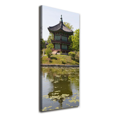 Japanese Park - Wrapped Canvas Print