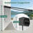 Motorized Retractable Patio Awning with Acrylic Fabric & Aluminum Frame-123027370