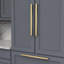 Channel Collection Appliance Pull - Cabinet Pull - Contemporary Hardware for Drawers & Cabinets-49590192-109270663