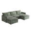 Canapé modulaire en velours côtelé Comfy
