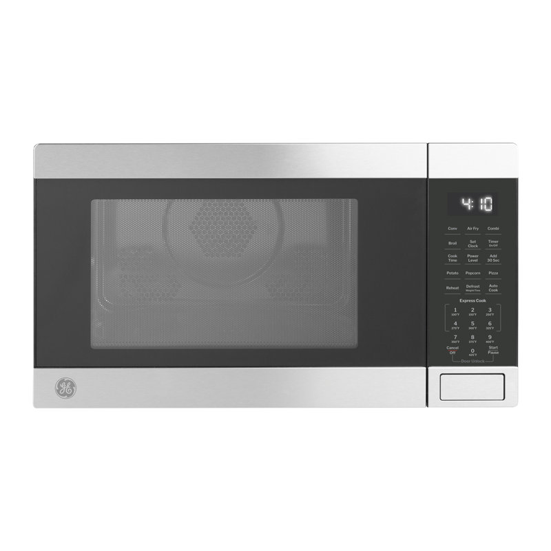 GE 1.0 Cu. Ft. Capacity Countertop Convection Microwave Oven With Air Fry