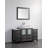  54" Single Bathroom Vanity Set with Mirror-27042777