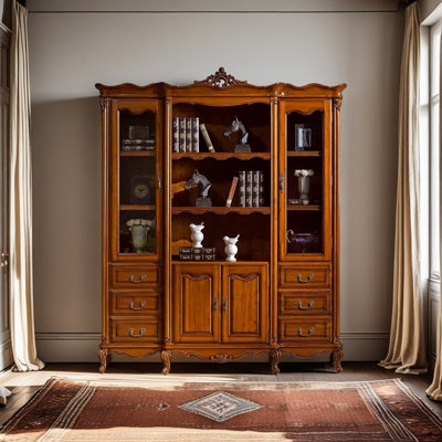 American country style bookcase