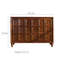 Commode d'appoint en bois massif