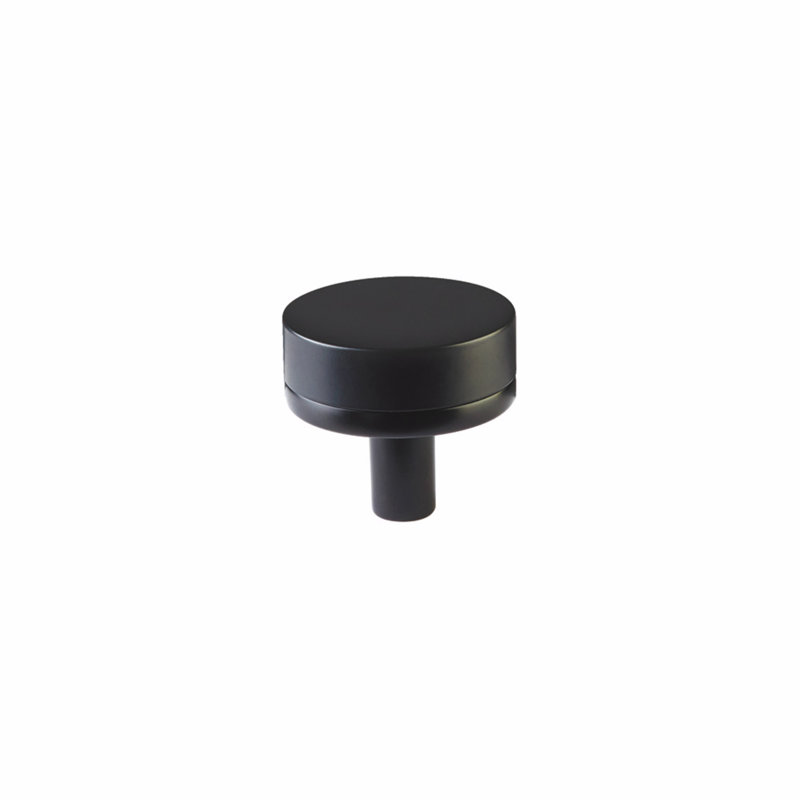 Select Circle Knob, Flat Black