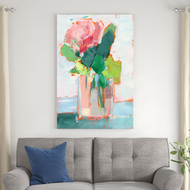 Fleurs coupées II, H 48 po x l 32 po x P 1,25 po