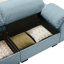Canapé à assise profonde avec rangement sous chaque siège et repose-pieds DUCALE-323847451-323847453-330304859