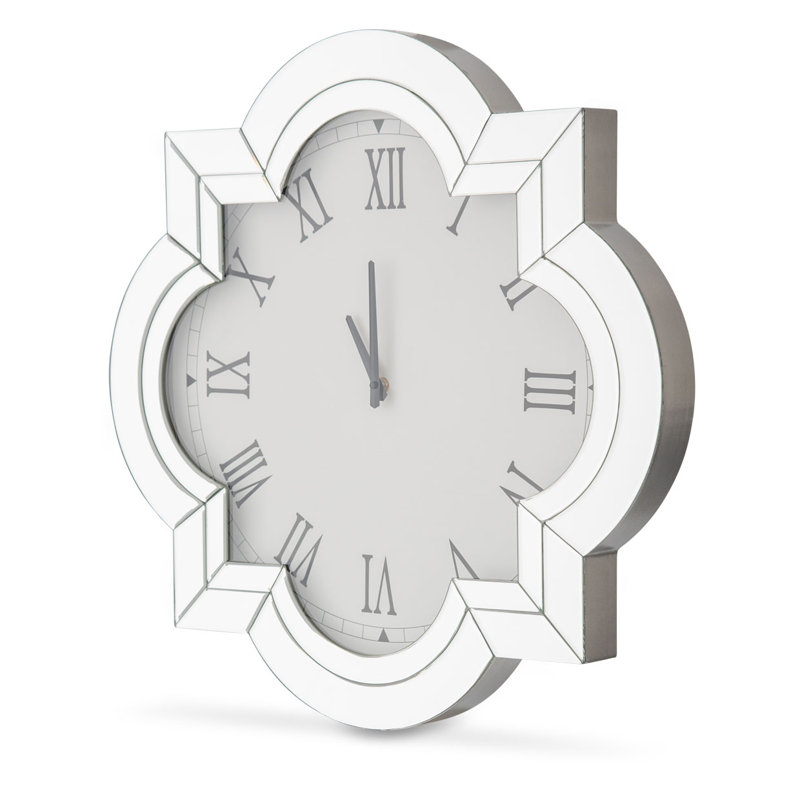 Montreal Glass Analog Wall Clock