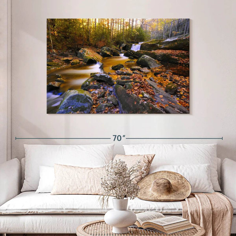 Alvord Autumn Stream, 32" H x 48" W