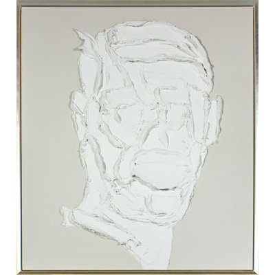 Textured Portrait Man Print