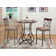 Jefferson 3 Piece 36" Round Pub Table Set