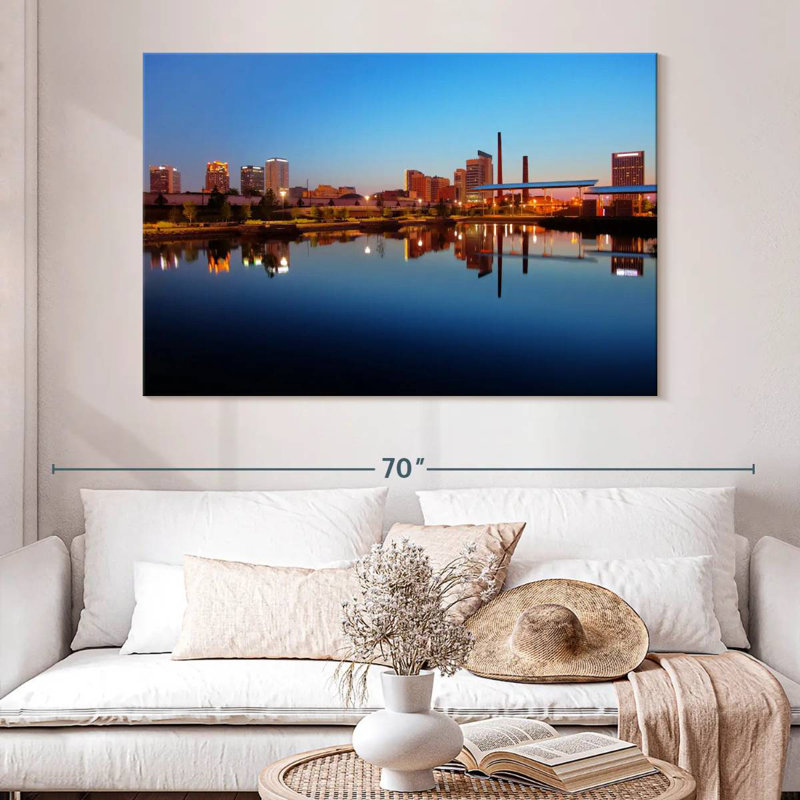 Vanna Birmingham Skyline, H 34 po x l 51 po