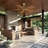 56" IP66 Waterproof Outdoor Ceiling Fan with Remote Control ABS Blades 6 Speeds Reversible DC Motor No Light-1595580128