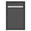Barrière d'intimité décorative 6 pi H * 4 pi l avec cadres en métal et ensembles de boutons, barrière en bois composite en plastique - sans les poteaux-123514898-123050406-123175783