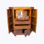 Kephart 104cm Solid Wood Bar Cabinet