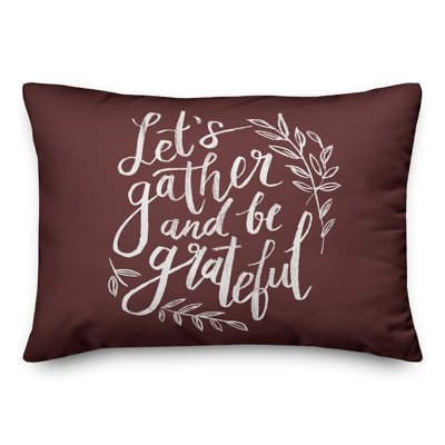 Outdoor Reversible Throw Pillow