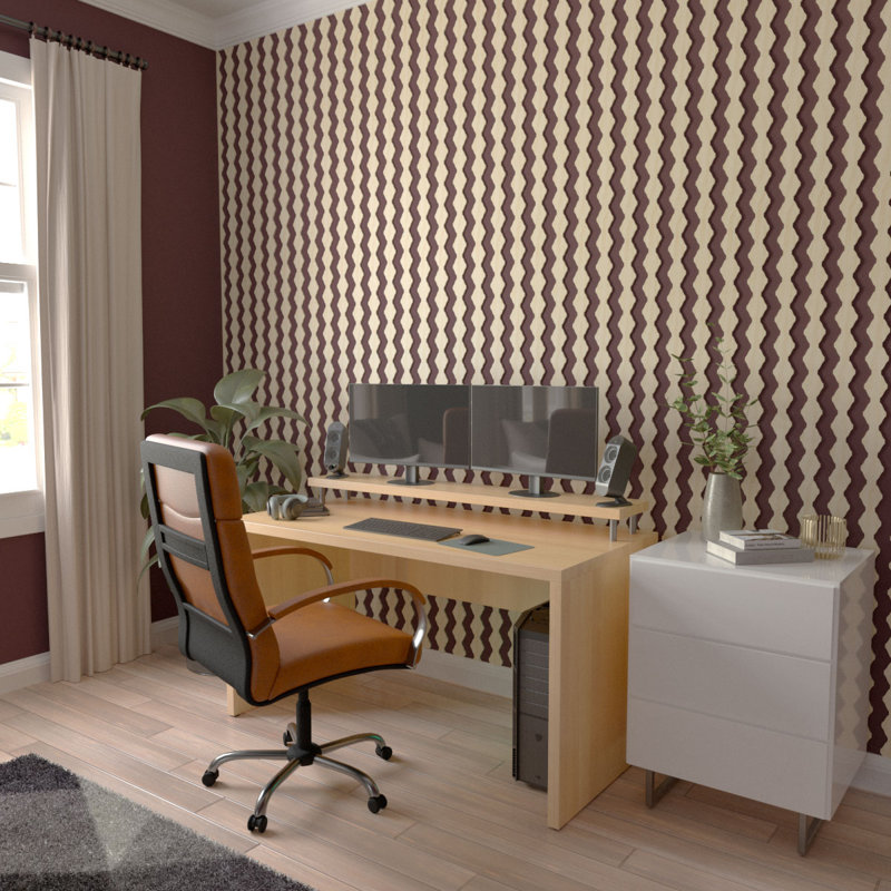 Ensemble de panneau mural Sheyenne, H 47 po x l 2,37 po x P 0,25 po, Bouleau