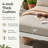4-piece Outdoor Aluminum Chaise Lounge Set With Adjustable Backrests, Side Tables And Cushions-1814648420