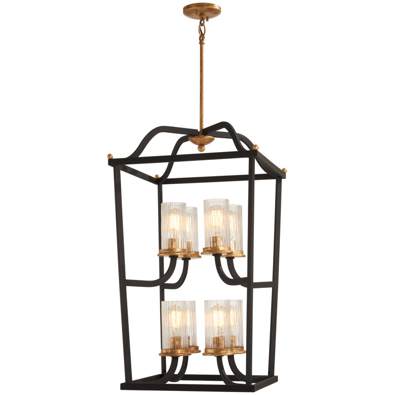 Lustre géométrique 8 lumières Helmer