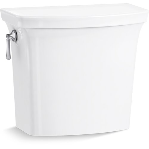 Kohler Corbelle™ Toilet Tank with Left-Hand Trip Lever, 1.28 GPF, with ...