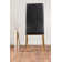 Corova Modern High Gloss Chrome Dining Table Set with 6 Quilted Faux Leather Dining Chairs