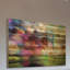 « green shadows » par parvez taj,, reproduction d’art sur bois de pin naturel-15990355