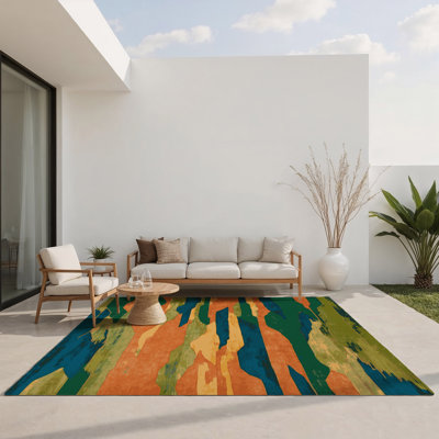 Tapis intérieur et extérieur Horizon Flow