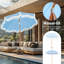 Sharniece 2m Beach Parasol-779835000