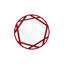 Missoni Dinner Plate Nastri Multicolor - Diam. 10.75"-1999965318