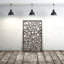 Panneau d'intimité basalte en aluminium découpé au laser - Art mural d'extérieur en métal thermolaqué, cloison de clôture décorative-70490622-70490625