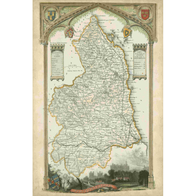 " Map Of Northumberland ", 70233189
