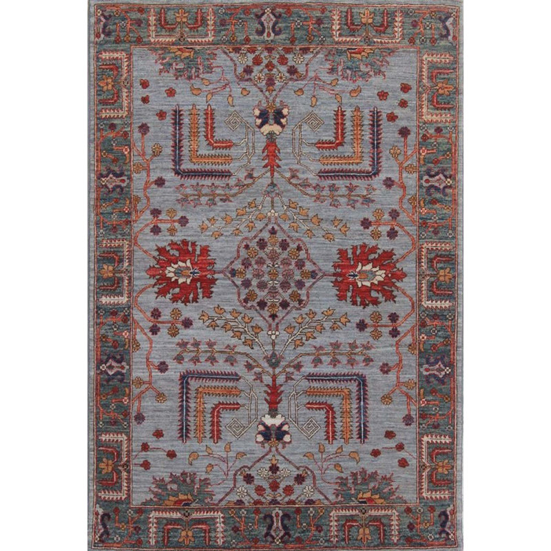 Tapis traditionnel en laine noué à la main