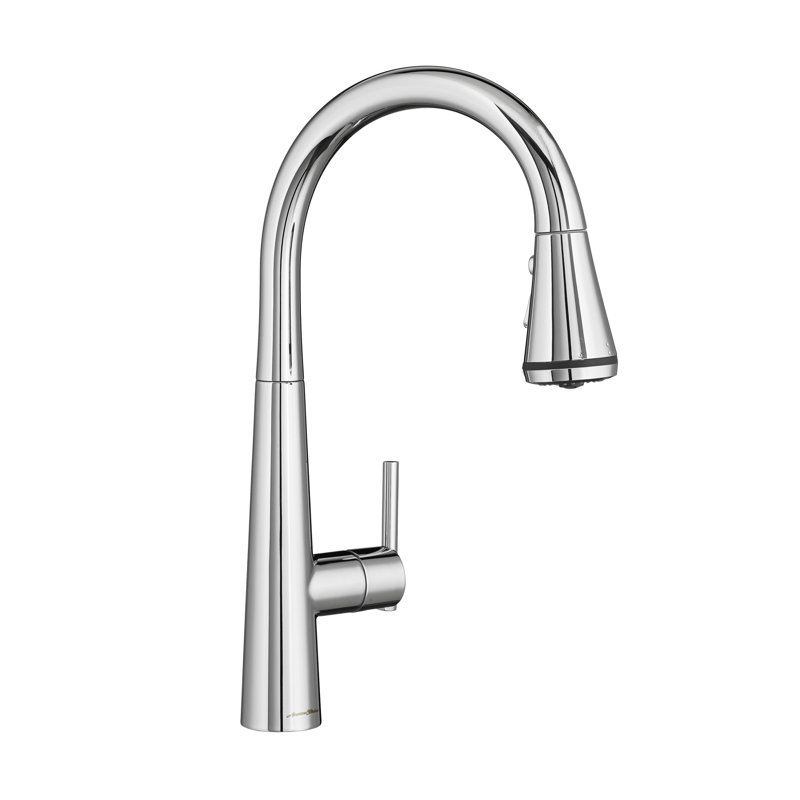 American Standard Edgewater Pull Down Kitchen Faucet, Polished Chrome